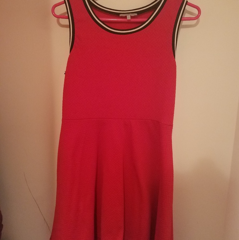 Red dress